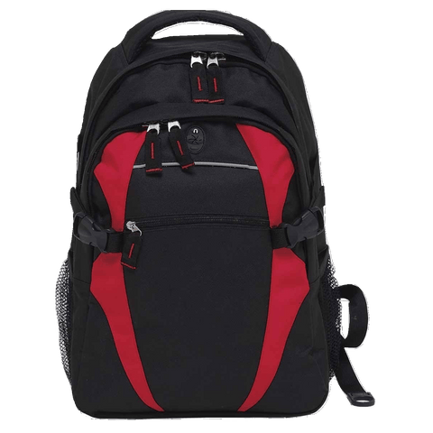 Image of Spliced Zenith Backpack, Colour: Black/Red