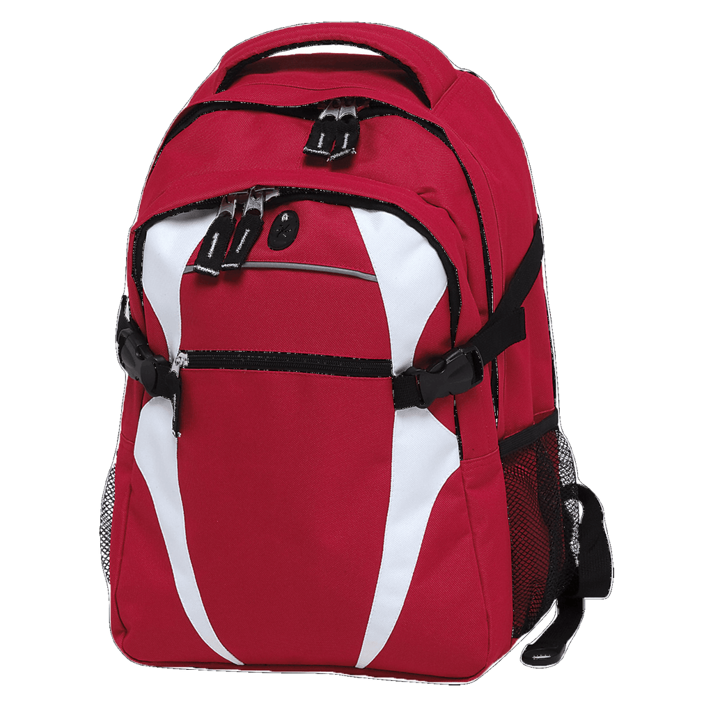 Spliced Zenith Backpack, Colour: Red/White