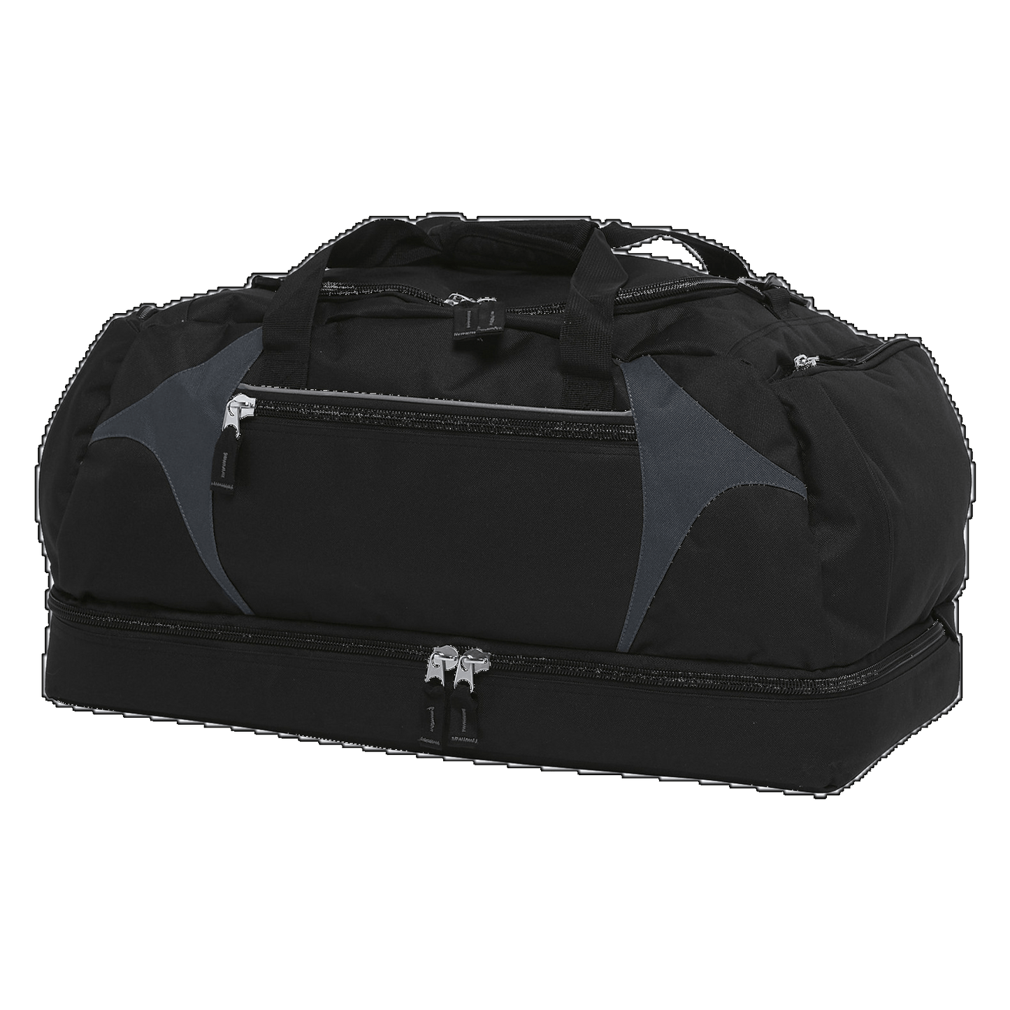 Spliced Zenith Sports Bag, Colour: Black/Charcoal