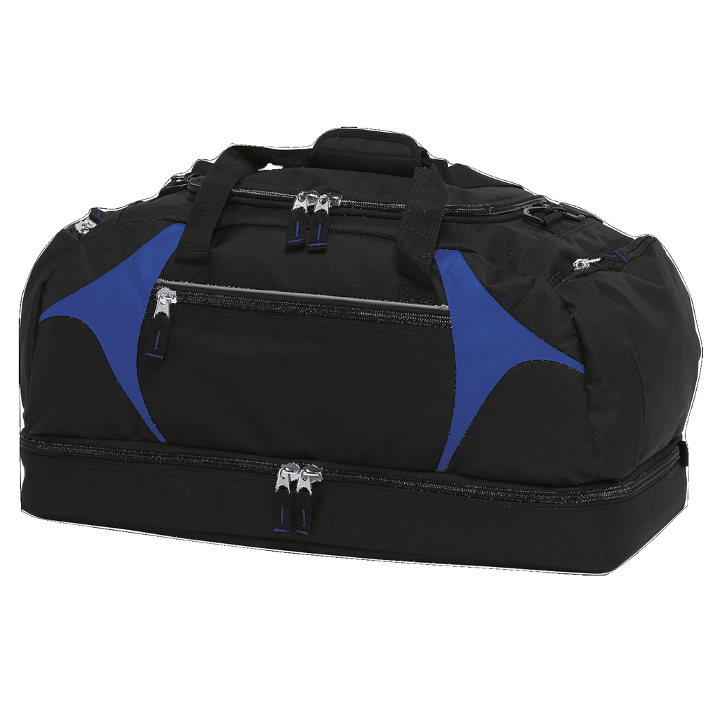 Spliced Zenith Sports Bag, Colour: Black/Royal