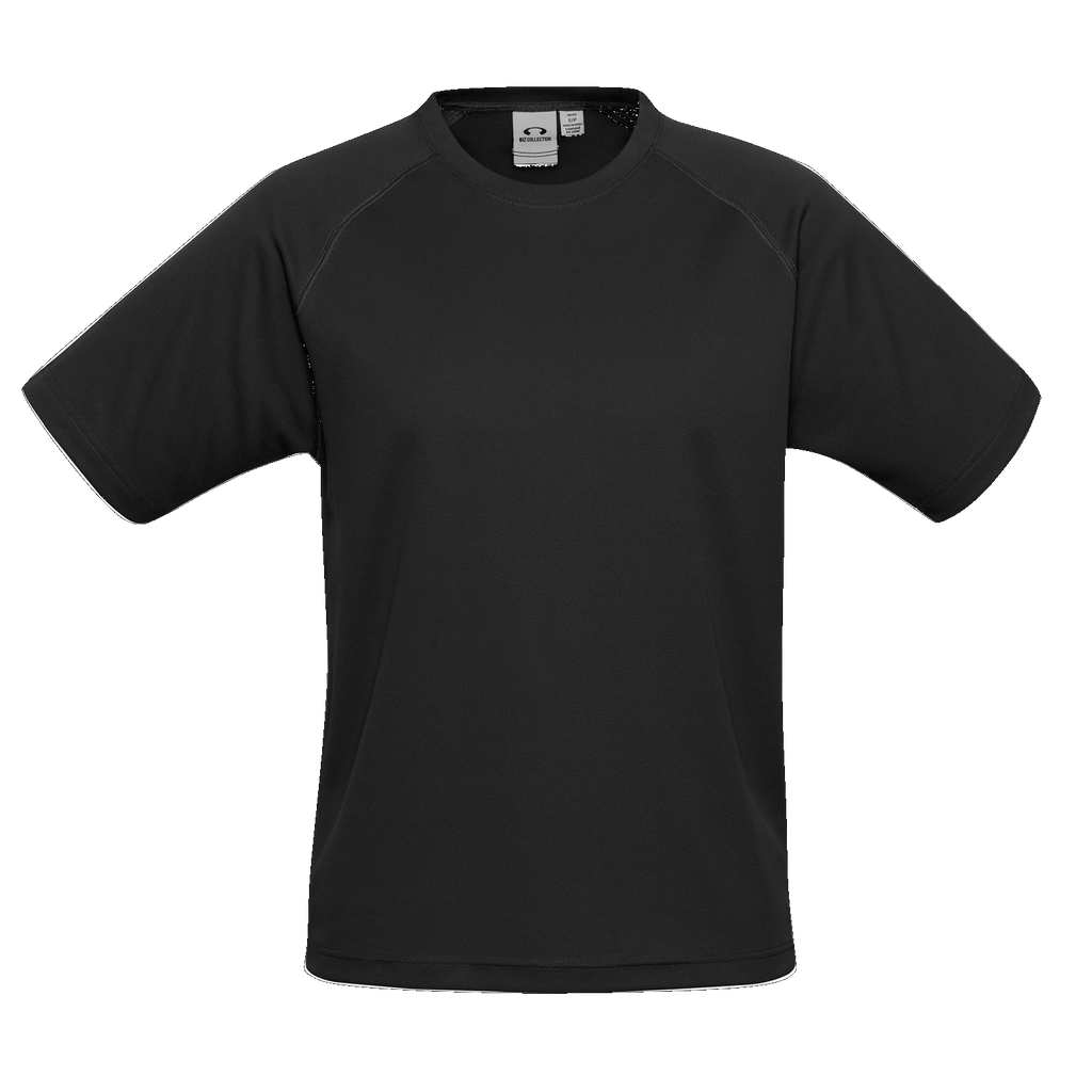 Mens Sprint Tee, Colour: Black
