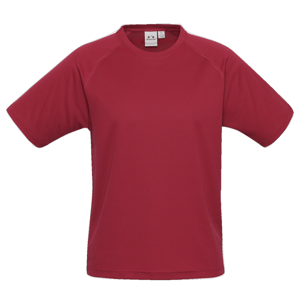 Mens Sprint Tee, Colour: Red