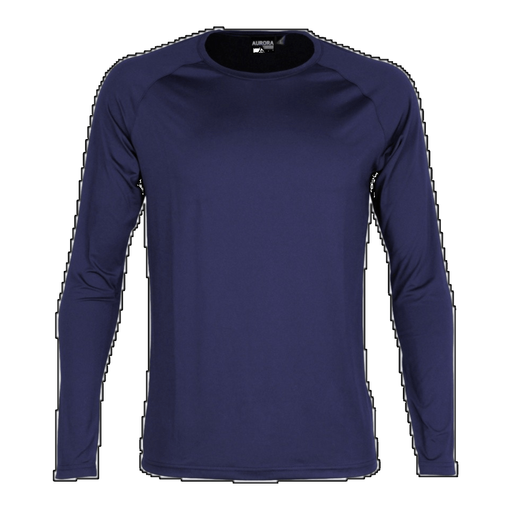 Mens Stadium LS Tee, Colour: Navy