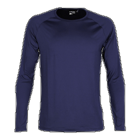 Image of Mens Stadium LS Tee, Colour: Navy