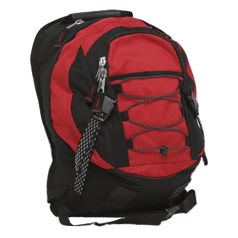 Image of Stealth Backpack, Colour: Red/Black