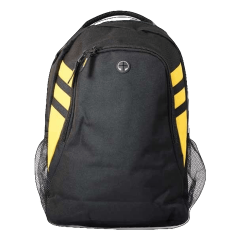 Image of Tasman Backpack, Colour: Black/Gold