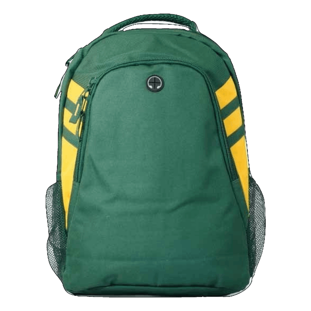 Tasman Backpack, Colour: Bottle/Gold