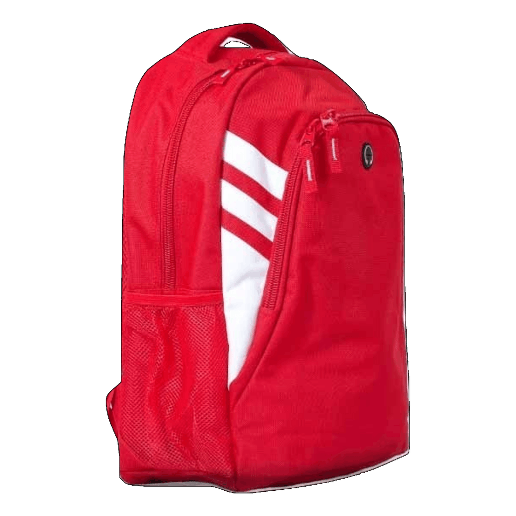 Tasman Backpack, Colour: Red/White
