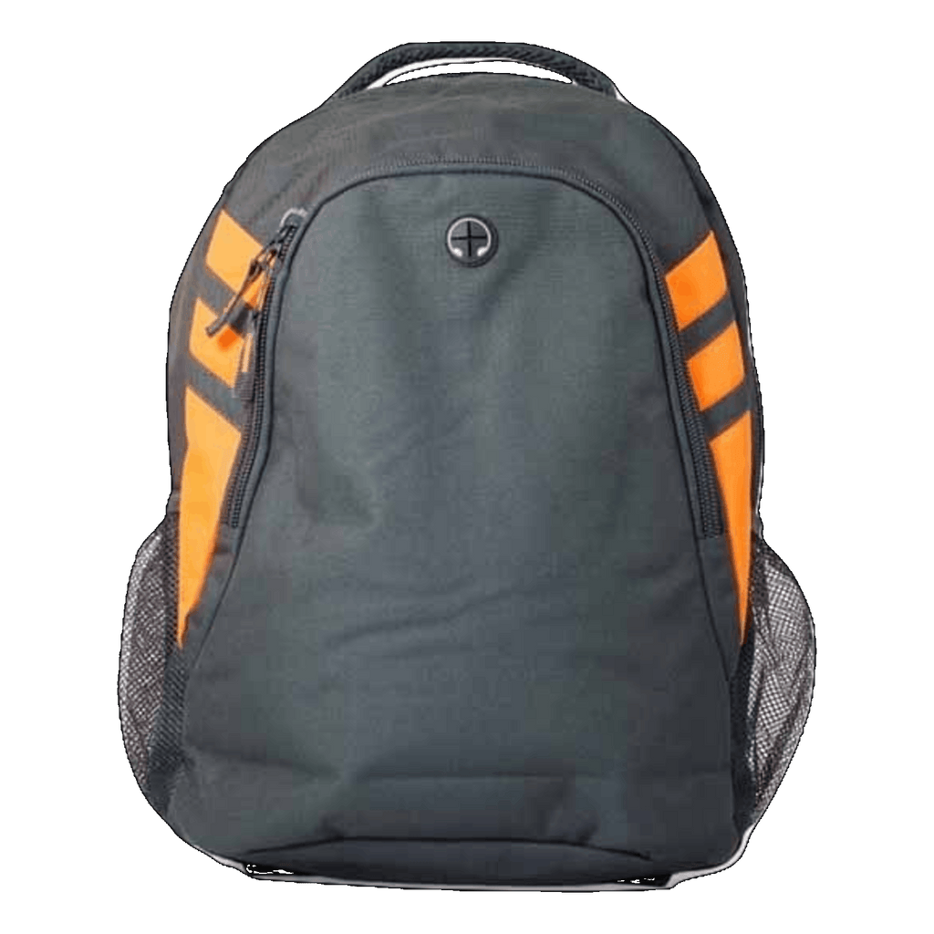 Tasman Backpack, Colour: Slate/Neon Orange