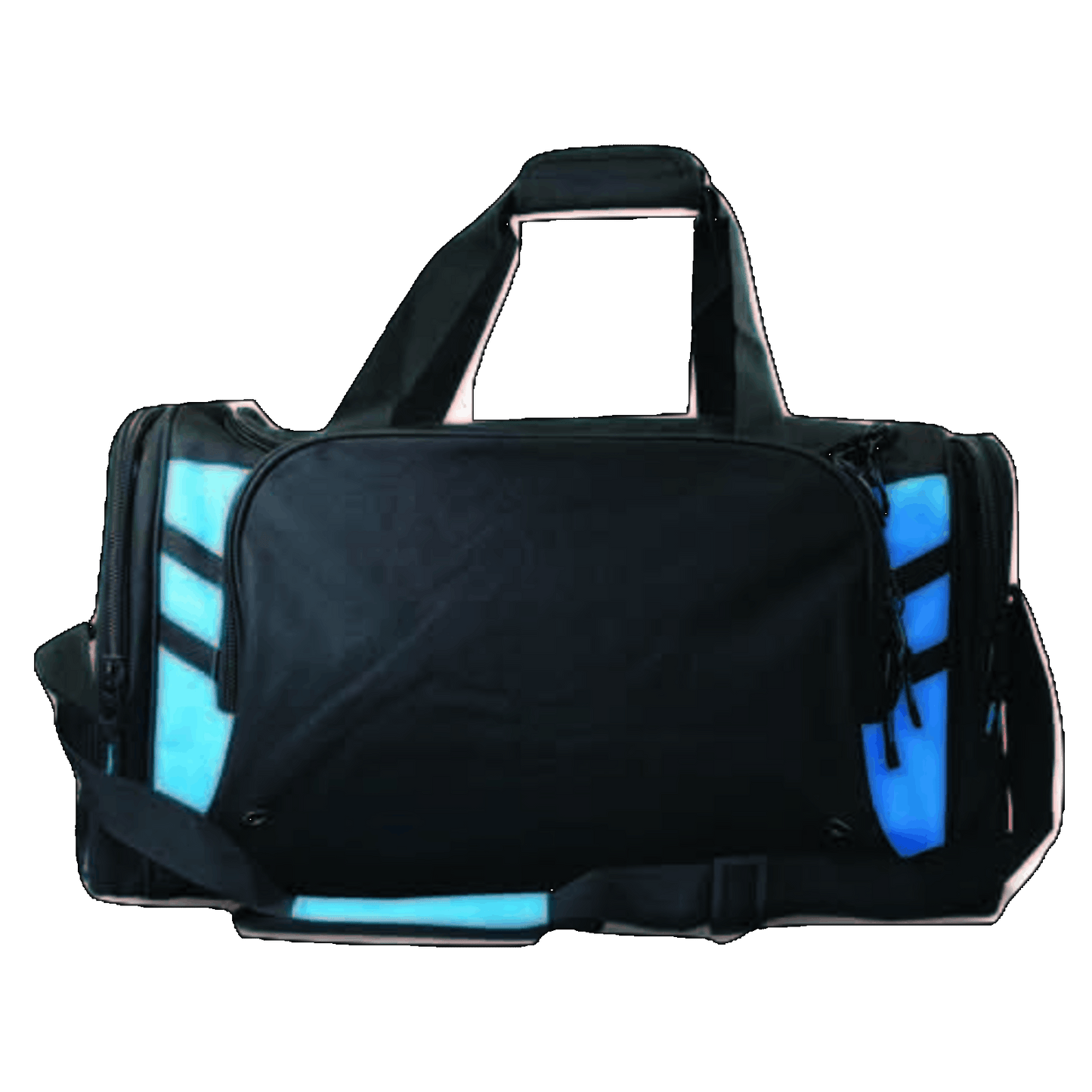 Tasman Sports Bag, Colour: Black/Cyan