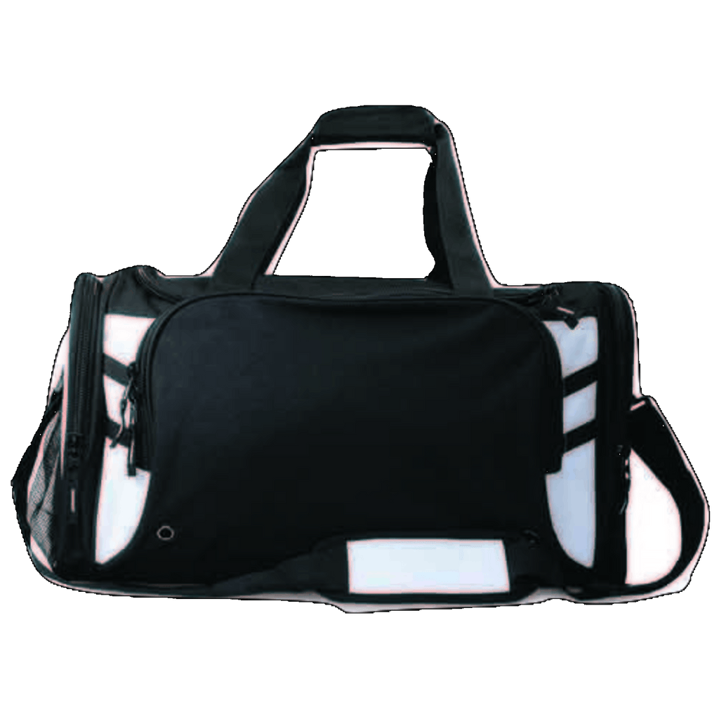 Tasman Sports Bag, Colour: Black/White