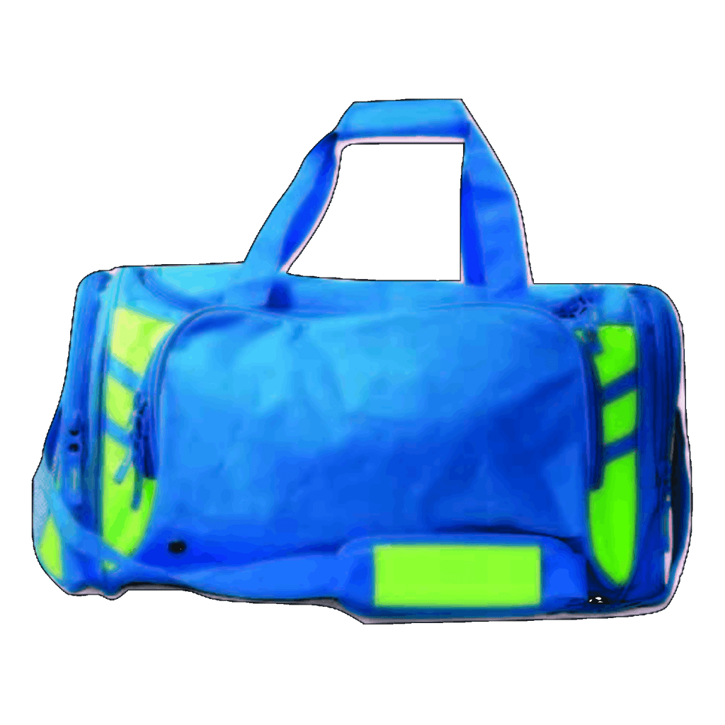 Tasman Sports Bag, Colour: Cyan/Neon Green