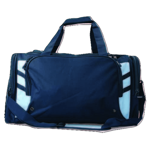 Image of Tasman Sports Bag, Colour: Navy/Sky