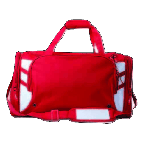 Image of Tasman Sports Bag, Colour: Red/White