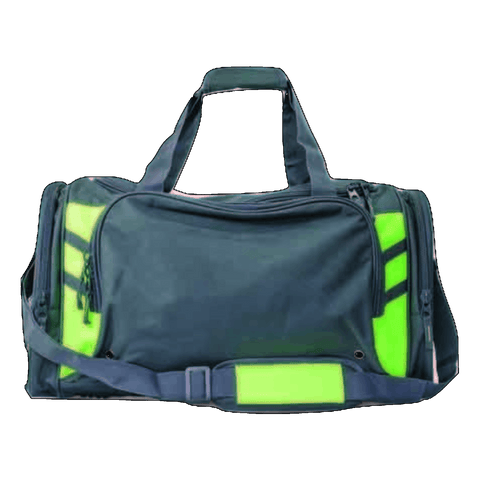 Image of Tasman Sports Bag, Colour: Slate/Neon Green