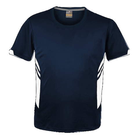 Image of Mens Tasman Tee, Colour: Navy/White