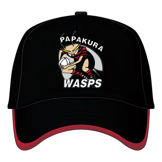 Papakura Wasps Cap - Custom Made (Stock Arriving Early November)