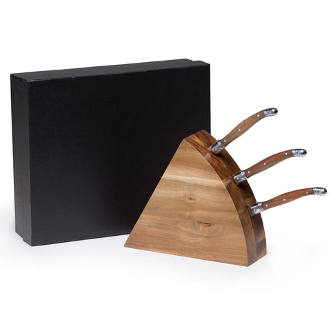 Image of Wedge Cheese Knife Block Set