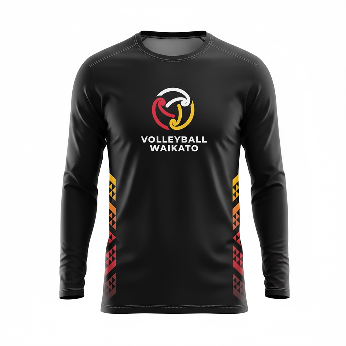Waikato Volleyball Long Sleeve Tee - Custom Made (Pre-Orders Close 21st September!)