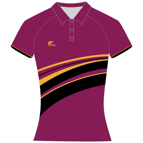 Image of Womens Sublimated Polo Shirt, Type: A190161SPSF