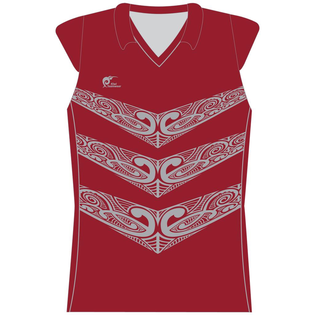 Womens Sublimated Capped Sleeve Shirt, Type: A190195SCSF