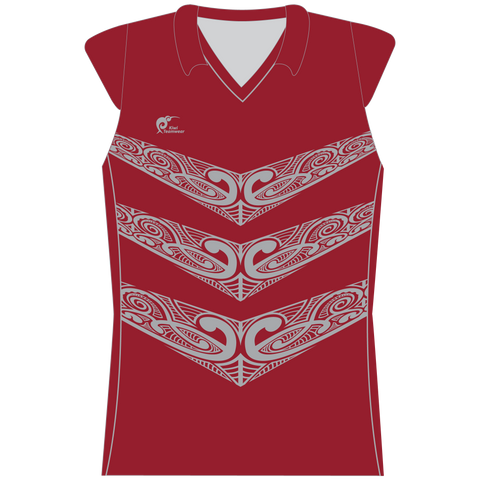 Image of Womens Sublimated Capped Sleeve Shirt, Type: A190195SCSF