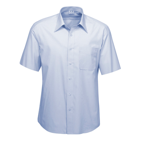 Image of Mens Ambassador Shirt, Style: Short Sleeve, Colour: Blue