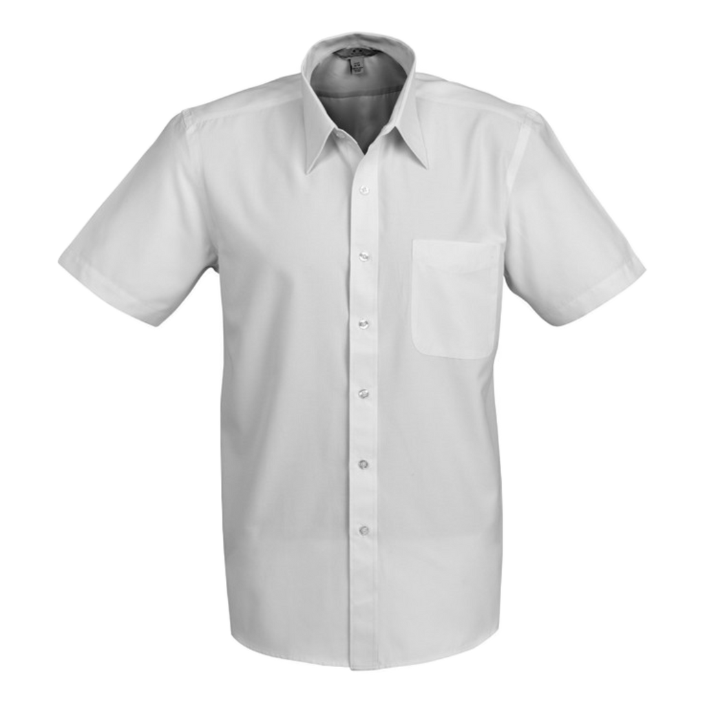 Mens Ambassador Shirt, Style: Short Sleeve, Colour: Silver Grey