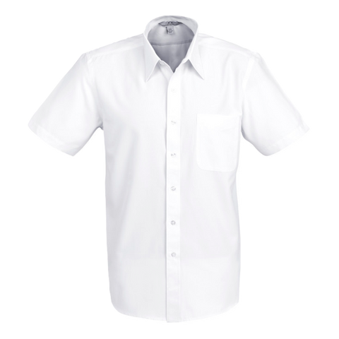 Image of Mens Ambassador Shirt, Style: Short Sleeve, Colour: White