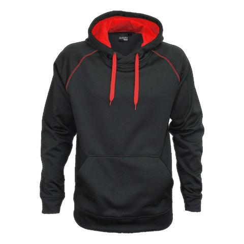 Image of Aurora Adults XTH Performance Hoodie
, Colour: Black/Red