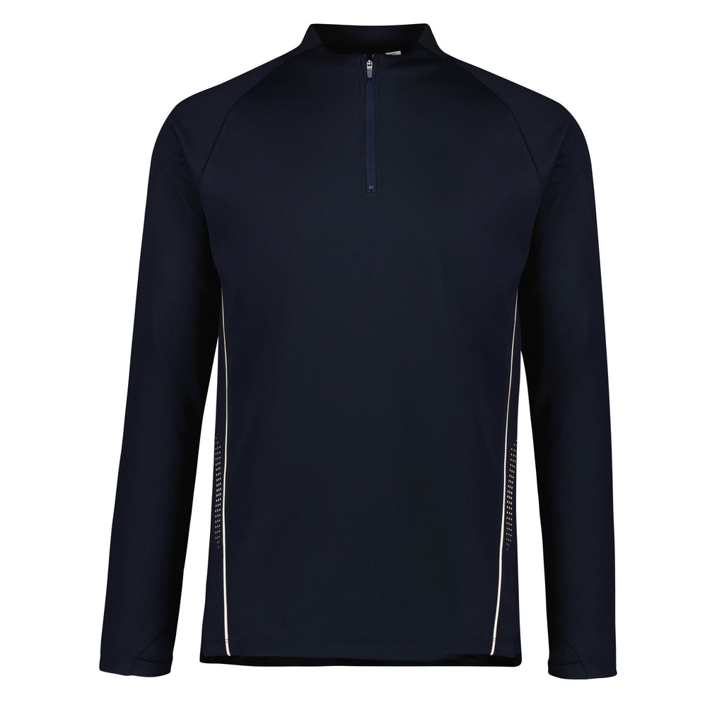 Kids Balance Mid Layer Top, Colour: Navy/White