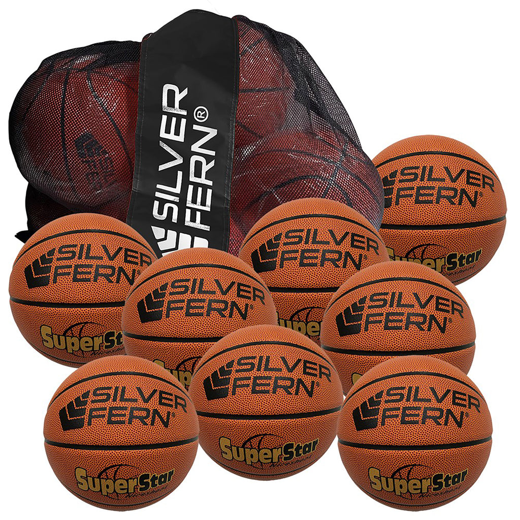 Match Basketballs - 8 Pack, Size: 7