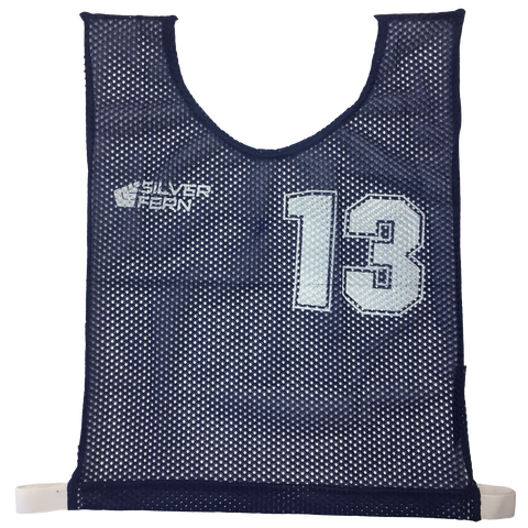 Basketball Numbered Bibs Set, Size: XXL, Colour: Blue
