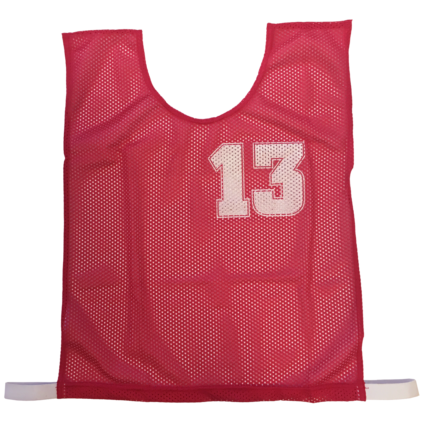 Basketball Numbered Bibs Set, Size: XXL, Colour: Red