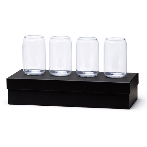 Image of Beer Can Glass Set