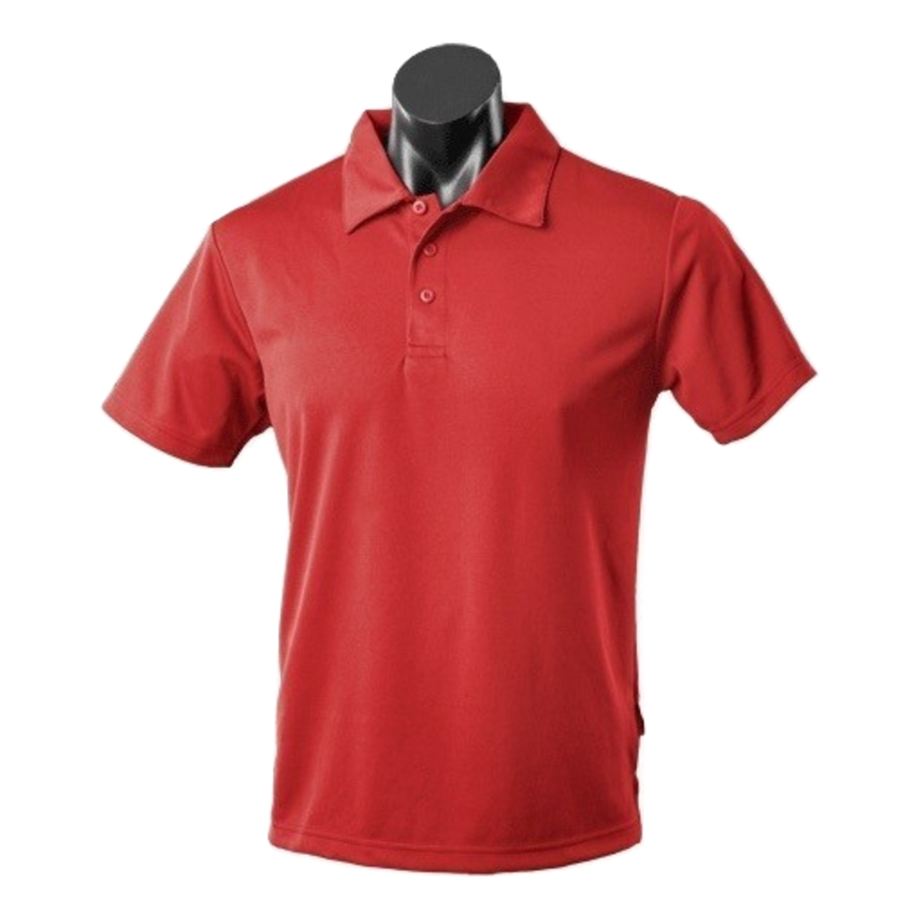 Kids Botany Polo, Colour: Red