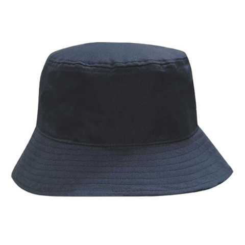Image of Breathable Poly Twill Bucket Hat, Size: M, Colour: Navy