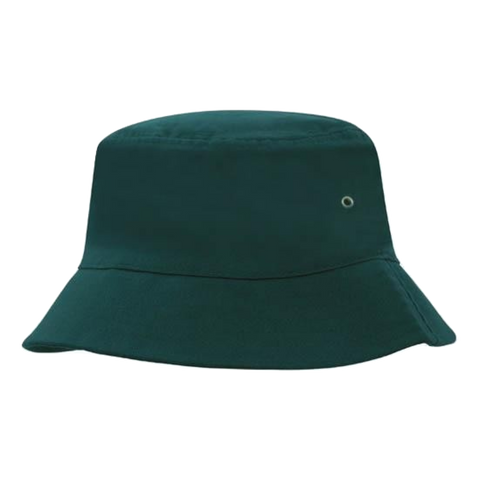 Brushed Sports Twill Bucket Hat, Size: L/XL, Colour: Bottle