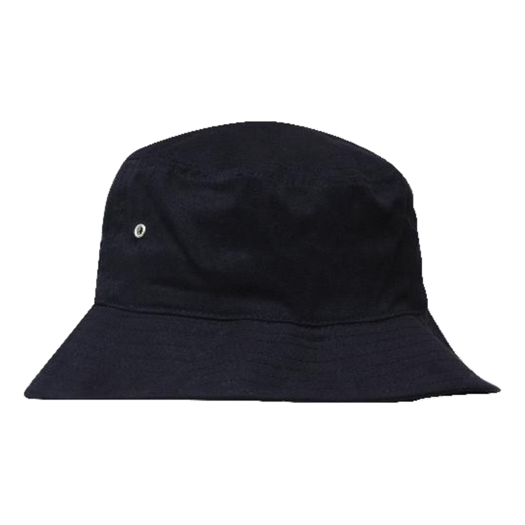 Brushed Sports Twill Bucket Hat, Size: L/XL, Colour: Navy