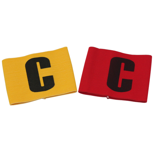 Captains Armbands, Size: Senior, Colour: Red