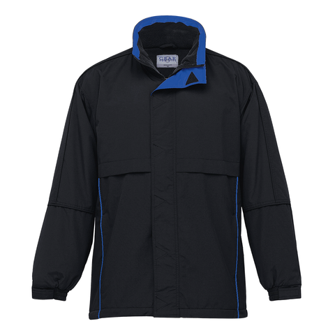 Image of Adults Contrast Basecamp Anorak, Colour: Black/Royal