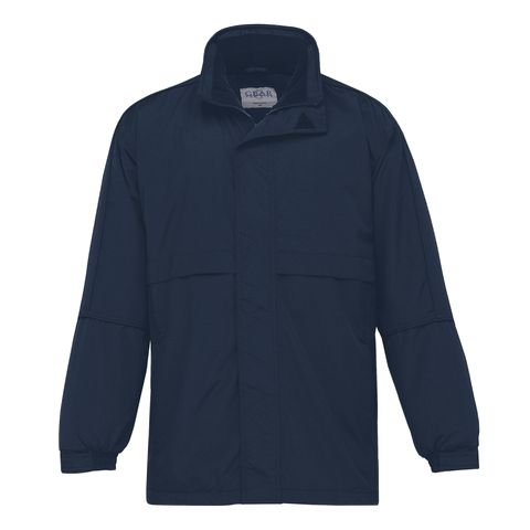 Adults Contrast Basecamp Anorak, Colour: Navy