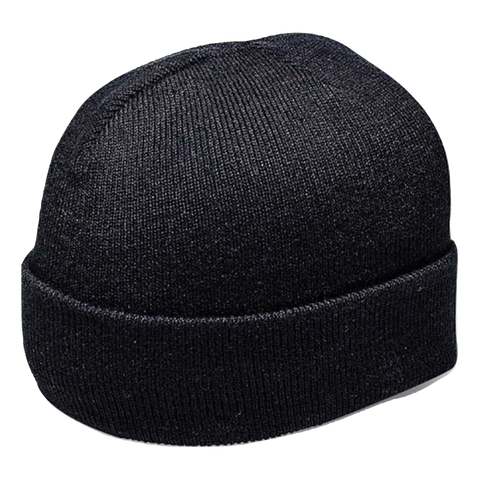 Image of Cuffed Knitted Beanie, Colour: Black