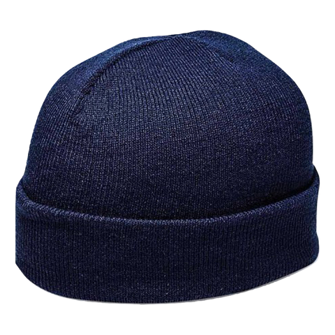 Image of Cuffed Knitted Beanie, Colour: Navy