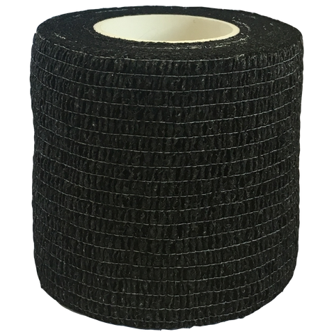 Image of Elastic Cohesive Bandage (ECB), Size: 50mm x 45m, Colour: Black