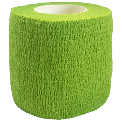 Elastic Cohesive Bandage (ECB), Size: 50mm x 45m, Colour: Green
