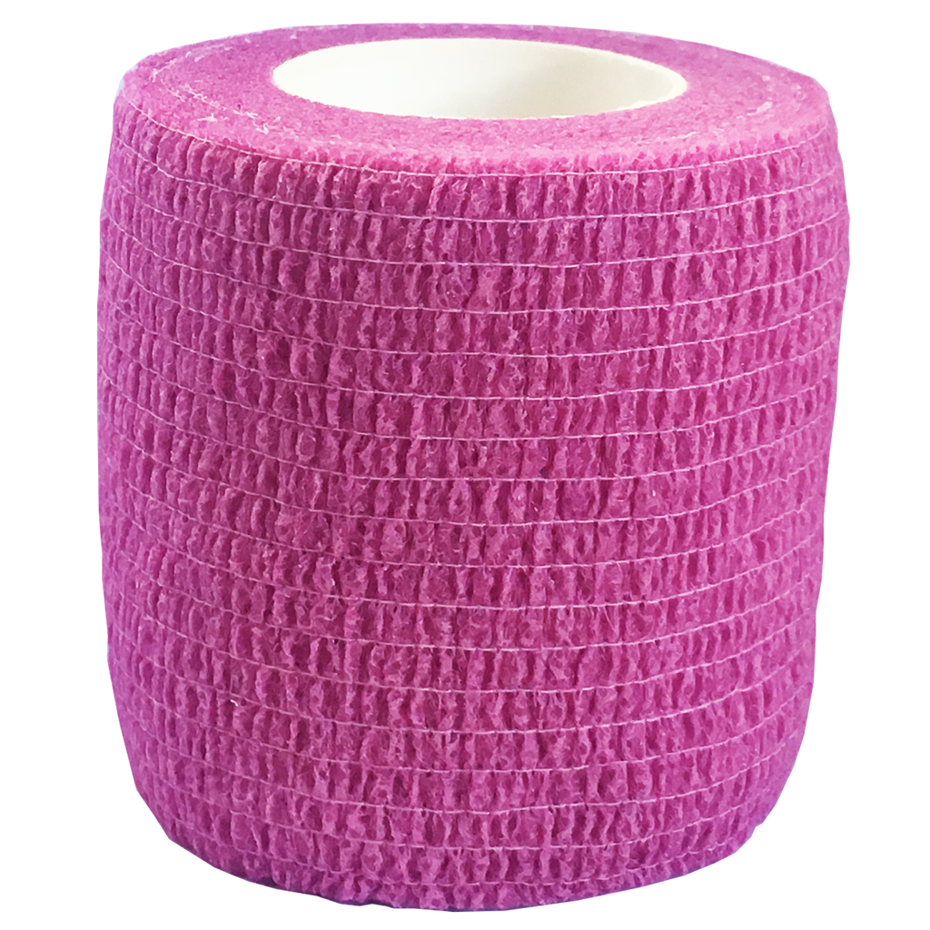 Elastic Cohesive Bandage (ECB), Size: 50mm x 45m, Colour: Pink