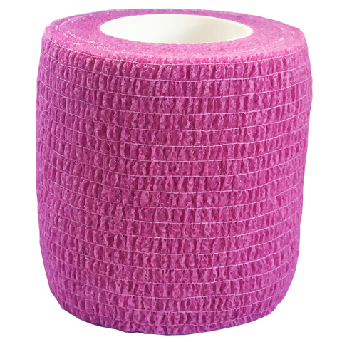 Elastic Cohesive Bandage (ECB), Size: 75mm x 45m, Colour: Pink