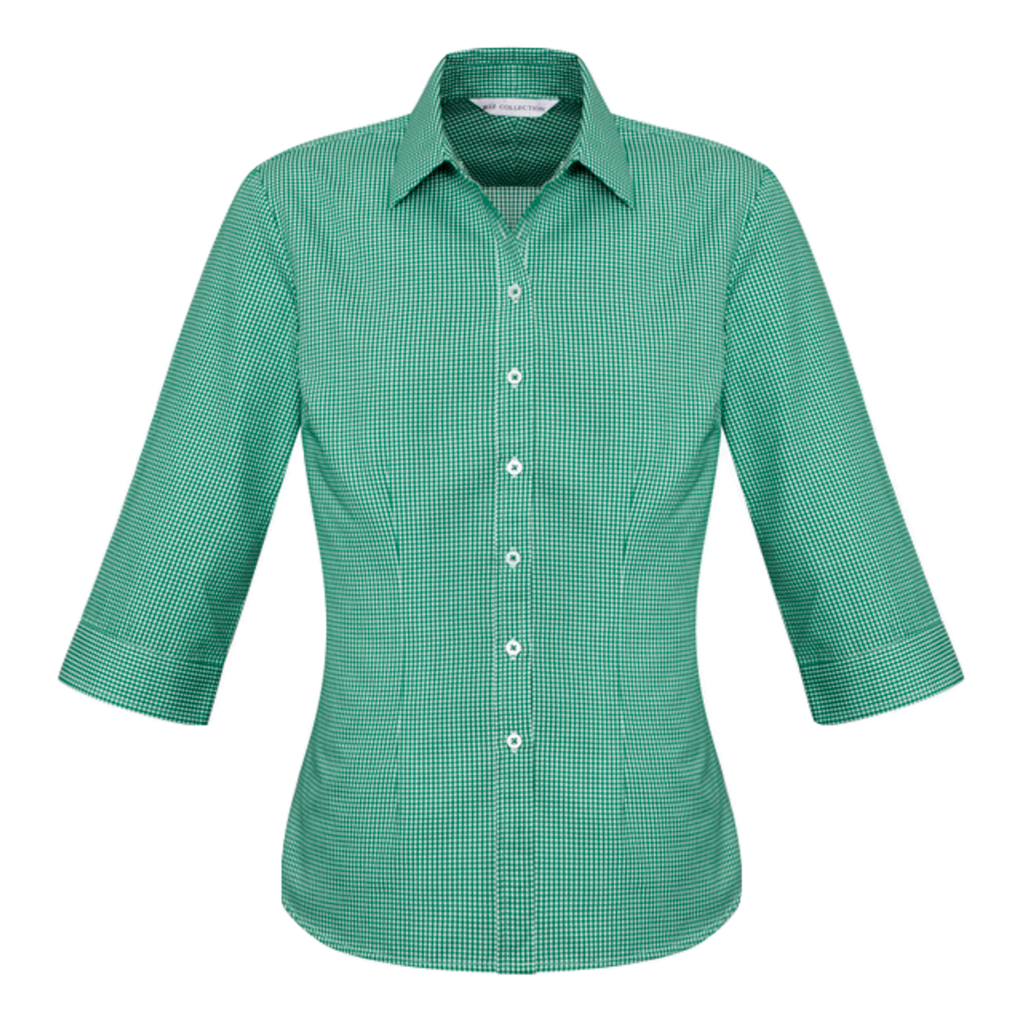 Womens Ellison Shirt, Colour: Dark Green