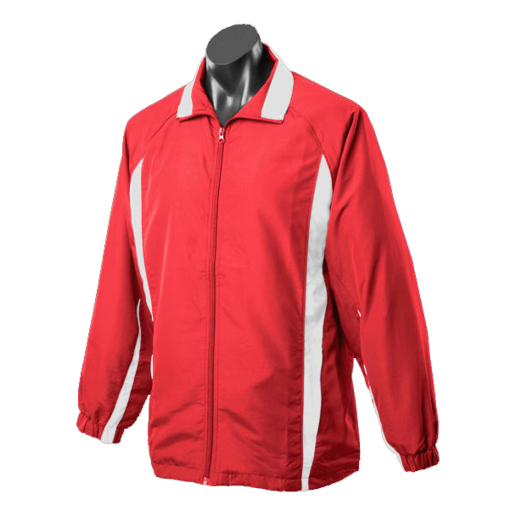 Adults Eureka Tracktop, Colour: Red/White